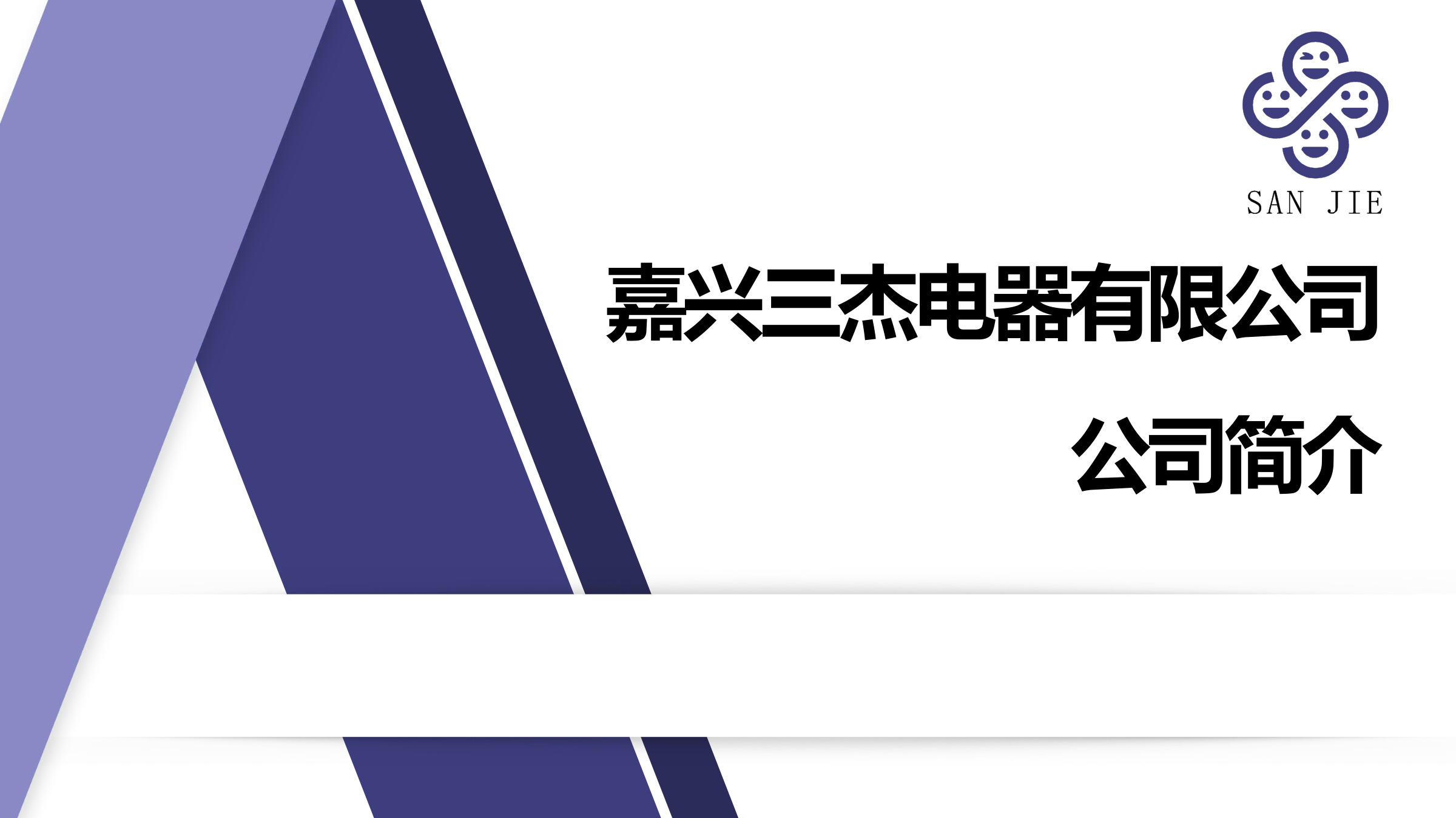 嘉兴三杰电器有限公司封面